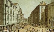 william wordsworth vienna in the 18th century a view of one of its streets, the kohlmarkt France oil painting artist